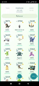 Conta Pokemon Go 400 Shiny + Lendário 100% - Fortnite