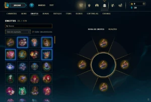 Conta Plat 3 MMR mt bom - League of Legends LOL