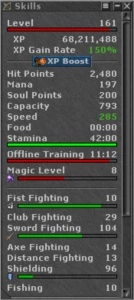 MS 280 + Kina 160 Luminera + makers nossobra e Macabra - Tibia