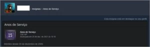 Conta Steam 15 anos lvl 12 e CS:GO PRIME (OURO 3)