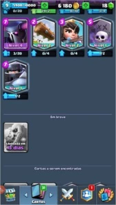 arena8 xp9 com 4 2 nv 2 lendarias tops - Clash Royale