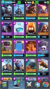 arena8 xp9 com 4 2 nv 2 lendarias tops - Clash Royale