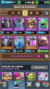 arena8 xp9 com 4 2 nv 2 lendarias tops - Clash Royale