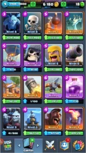 arena8 xp9 com 4 2 nv 2 lendarias tops - Clash Royale