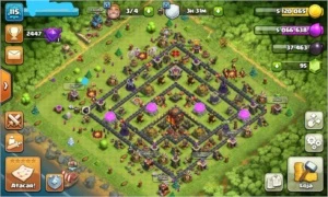 Conta Clash of Clans CV 10
