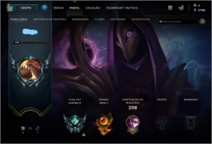 Conta Plat - League of Legends LOL