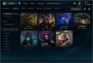 Conta Plat - League of Legends LOL