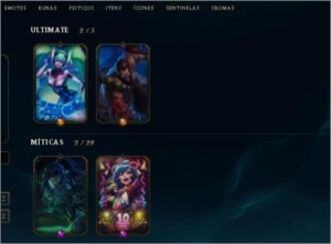 Conta League Of Legends Ouro 4 LOL