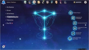 CONTA GENSHIN IMPACT BR LVL 47