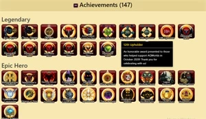 🔥Account 10 years - Full farms - Rares 2012+🔥 - Adventure Quest World AQW