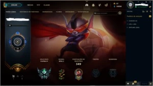 Conta de league of legends Platina 4 ( 143 Skins ) LOL
