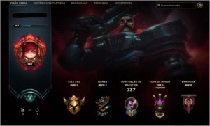 Conta league of legends lvl 387 todos os champs 504 skins LOL