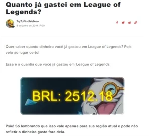 Conta league of legends lvl 387 todos os champs 504 skins LOL
