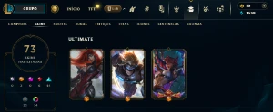 Conta Lol Com 3 Skins Ultimate - League of Legends