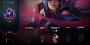 CONTA LEAGUE OF LEGENDS LOL