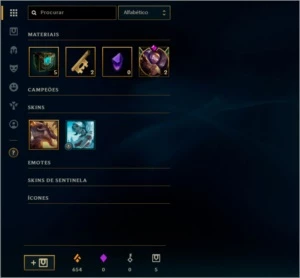 Conta LoL Unranked - 48 Champions - 10 Skins - League of Legends