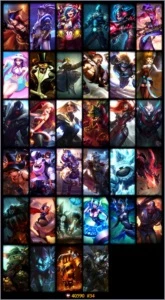 DIAMANTE | 34 SKINS [3 ULTIMATE] |64 CHAMP + TFT PASSE ATIVO - League of Legends LOL