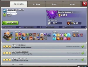 Vendo conta clash of clans cv 11novo