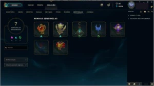 Conta League of Legends Lv100 Platina 3 Solo/duo Gold 1 Flex LOL