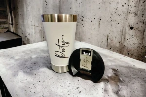 Copo Térmico Inox 473ml Personalizado com Tampa