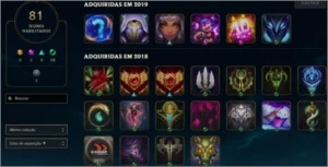 Conta League of Legends Master LOL