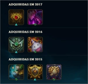 Conta League of Legends Master LOL