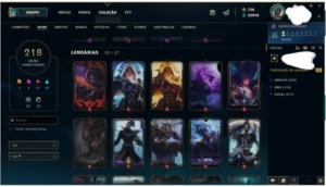 Conta legue of legends Grão Mestre 2019 - League of Legends LOL