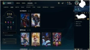 Conta legue of legends Grão Mestre 2019 - League of Legends LOL