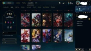 Conta legue of legends Grão Mestre 2019 - League of Legends LOL