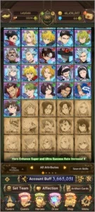 Conta Global 7DS - Outros