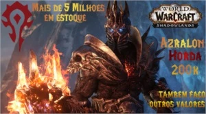Wow 200k de Gold Horda-Azralon - Blizzard
