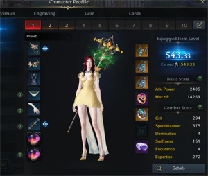 Lost Ark Conta lv 50 t1