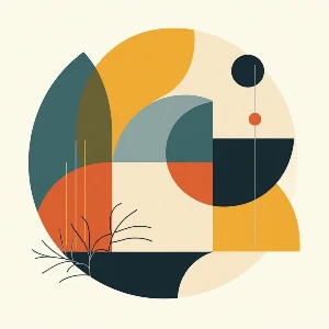 Coleção de Estampas Geométricas Abstratas para Camisetas - Outros
