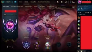 Vendo conta Main suporte/ 129 skins, DIAMANTE 3. - League of Legends LOL