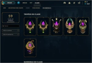 CONTA DIAMANTE 4 LOL 69% DE WINRATE - League of Legends