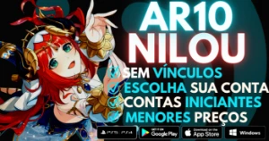 ✨GENSHIN IMPACT CONTA COM NILOU AR10 ✨