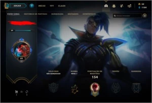 Conta smurf unranked - League of Legends LOL