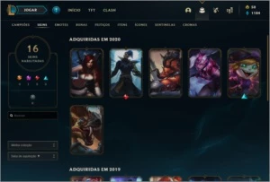 Conta smurf unranked - League of Legends LOL
