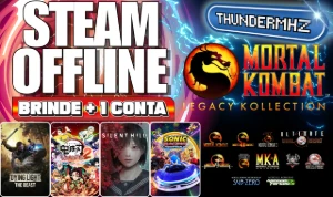 Mortal Kombat Legacy Kollection + 33Jogos - Steam Offline