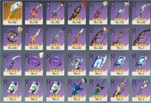 Xiao + Zhongli + Qiqi c1 + Diluc + Harpa Celestial AR 51 - Genshin Impact