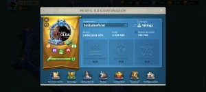 Conta rise of kingdoms hall 19 - Outros