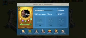 Conta rise of kingdoms hall 19 - Outros