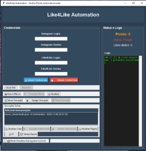 Macro para Like4like-phoenix