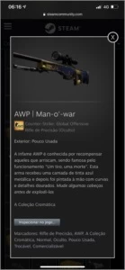 Awp Man o War Ak frontiside m4 royal e deagle stat-trek - Counter Strike CS