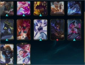 CONTA COM VARIAS SKIN LENDARIAS 2 ULTIMATES E ACOMPANHA 2500 - League of Legends LOL