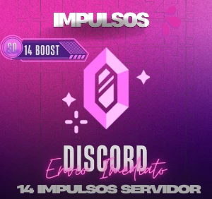 🚀 14 Impulsos Servidor Discord - Super barato 🚀 - Redes Sociais