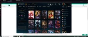 conta lol  com 215 skin - League of Legends