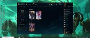 conta lol  com 215 skin - League of Legends