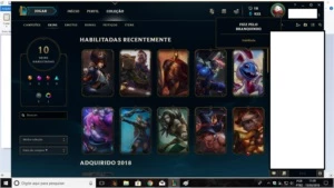 Conta ouro 5 - League of Legends LOL