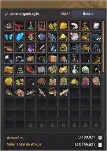 CONTA ROLETADA COM ITENS LIFESKILL BLACK DESERT SA (BDO)